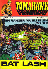 Cover Thumbnail for Tomahawk (Illustrerte Klassikere / Williams Forlag, 1969 series) #11/1972