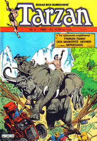 Cover Thumbnail for Tarzan (Bladkompaniet / Schibsted, 1989 series) #5/1989