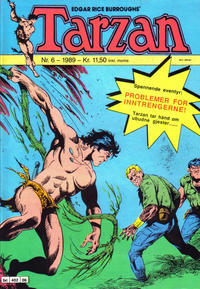 Cover Thumbnail for Tarzan (Bladkompaniet / Schibsted, 1989 series) #6/1989