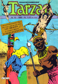 Cover Thumbnail for Tarzan (Bladkompaniet / Schibsted, 1989 series) #10/1989