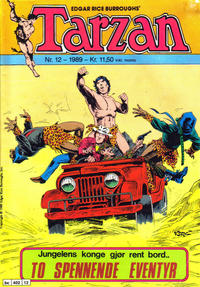 Cover Thumbnail for Tarzan (Bladkompaniet / Schibsted, 1989 series) #12/1989