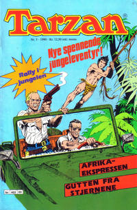 Cover Thumbnail for Tarzan (Bladkompaniet / Schibsted, 1989 series) #3/1990