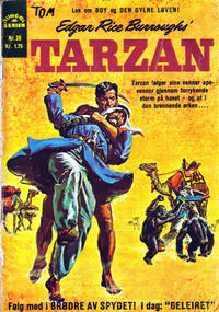 Cover Thumbnail for Tarzan [Jungelserien] (Illustrerte Klassikere / Williams Forlag, 1965 series) #28