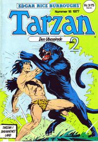 Cover for Tarzan (Atlantic Forlag, 1977 series) #18/1977