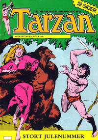 Cover Thumbnail for Tarzan (Atlantic Forlag, 1977 series) #24/1977