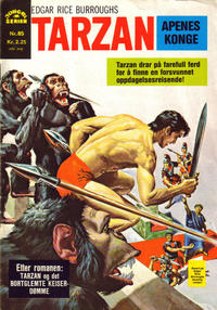 Cover Thumbnail for Tarzan [Jungelserien] (Illustrerte Klassikere / Williams Forlag, 1965 series) #85