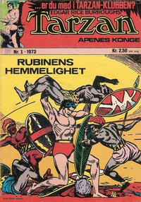 Cover Thumbnail for Tarzan [Jungelserien] (Illustrerte Klassikere / Williams Forlag, 1965 series) #1/1973