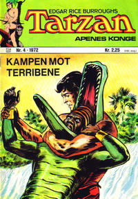 Cover Thumbnail for Tarzan [Jungelserien] (Illustrerte Klassikere / Williams Forlag, 1965 series) #4/1972