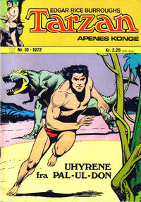 Cover Thumbnail for Tarzan [Jungelserien] (Illustrerte Klassikere / Williams Forlag, 1965 series) #10/1972