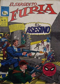Cover Thumbnail for El Sargento Furia y Sus Comandos (Editora de Periódicos, S. C. L. "La Prensa", 1965 series) #53