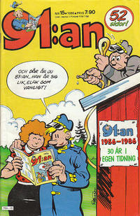Cover Thumbnail for 91:an (Semic, 1966 series) #15/1986