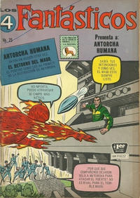 Cover Thumbnail for Los 4 Fantásticos (Editora de Periódicos, S. C. L. "La Prensa", 1962 series) #25