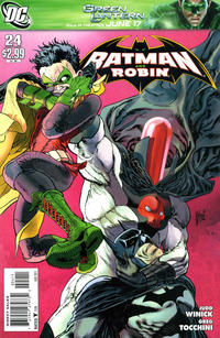Cover Thumbnail for Batman and Robin (DC, 2009 series) #24 [Direct Sales]