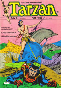 Cover Thumbnail for Tarzan (Atlantic Forlag, 1977 series) #11/1985