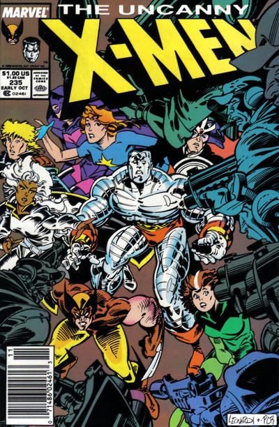 Cover for The Uncanny X-Men (Marvel, 1981 series) #235 [Newsstand]