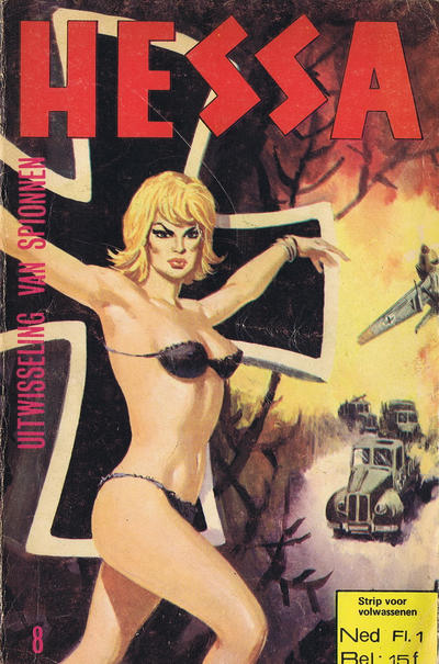 Cover for Hessa (De Vrijbuiter; De Schorpioen, 1971 series) #8