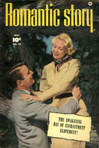 Cover for Romantic Story (Fawcett, 1949 series) #10
