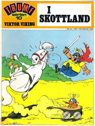 Cover for Trumf-serien (Romanforlaget, 1971 series) #10 - Viktor Viking i Skottland