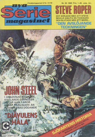 Cover for Seriemagasinet (Centerförlaget, 1948 series) #20/1968