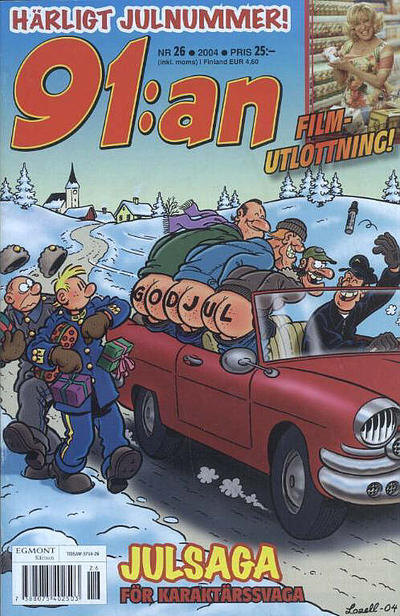 Cover for 91:an (Egmont, 1997 series) #26/2004