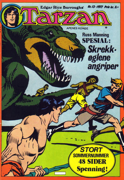 Cover for Tarzan (Atlantic Forlag, 1977 series) #13/1977