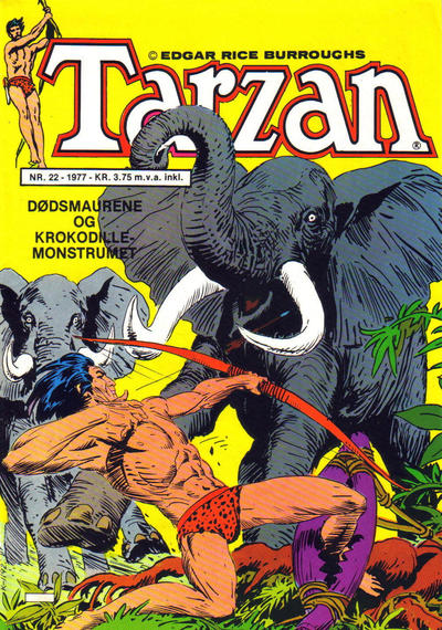 Cover for Tarzan (Atlantic Forlag, 1977 series) #22/1977