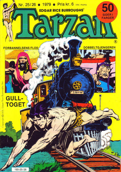 Cover for Tarzan (Atlantic Forlag, 1977 series) #25-26/1979