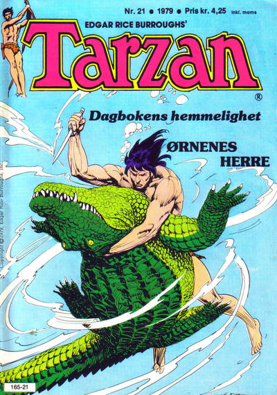 Cover for Tarzan (Atlantic Forlag, 1977 series) #21/1979
