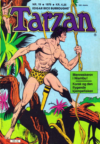 Cover for Tarzan (Atlantic Forlag, 1977 series) #19/1979