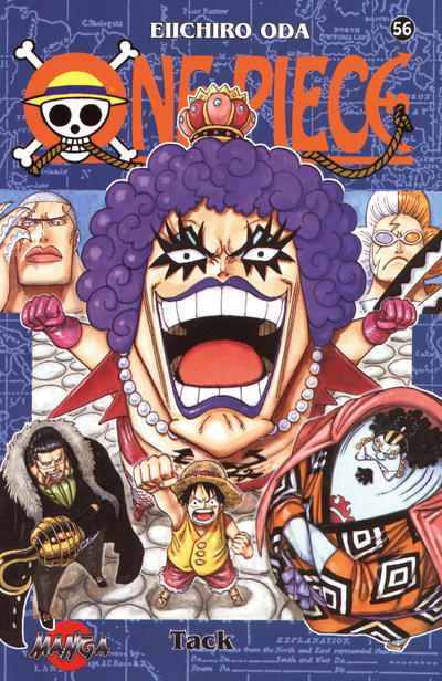 Cover for One Piece (Bonnier Carlsen, 2003 series) #56 - Tack