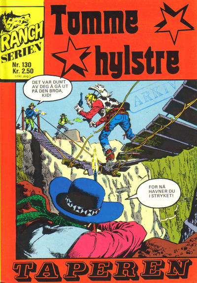 Cover for Ranchserien (Illustrerte Klassikere / Williams Forlag, 1968 series) #130