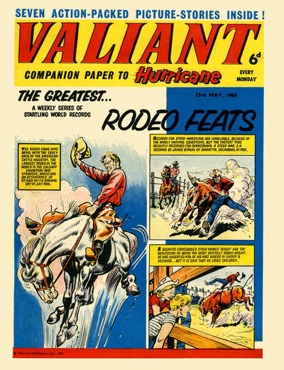 Cover for Valiant (IPC, 1964 series) #23 May 1964