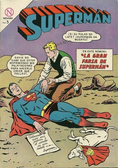Cover for Supermán (Editorial Novaro, 1952 series) #451 [Venta en España]