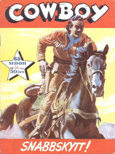 Cover for Cowboy (Centerförlaget, 1951 series) #25/1956