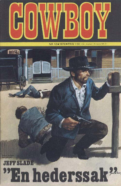 Cover for Cowboy (Centerförlaget, 1951 series) #12/1970