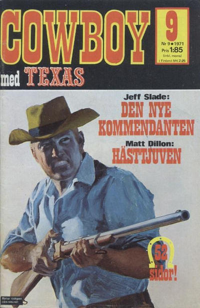 Cover for Cowboy (Semic, 1970 series) #9/1971