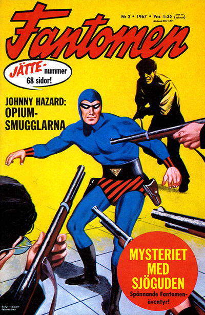 Cover for Fantomen (Semic, 1958 series) #2/1967