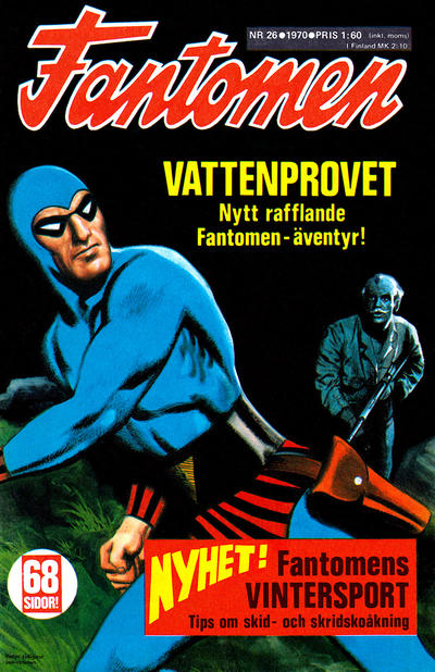 Cover for Fantomen (Semic, 1958 series) #26/1970