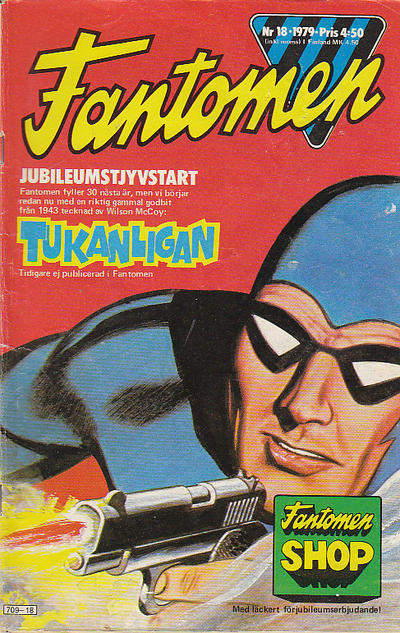 Cover for Fantomen (Semic, 1958 series) #18/1979
