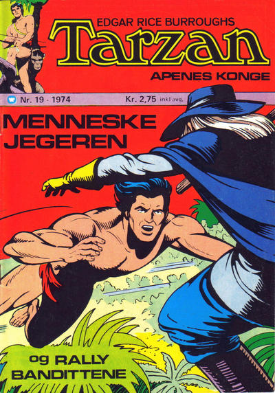 Cover for Tarzan [Jungelserien] (Illustrerte Klassikere / Williams Forlag, 1965 series) #19/1974