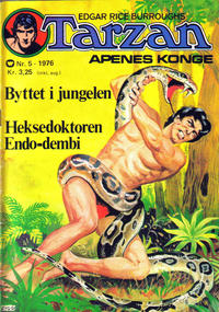 Cover Thumbnail for Tarzan [Jungelserien] (Illustrerte Klassikere / Williams Forlag, 1965 series) #5/1976