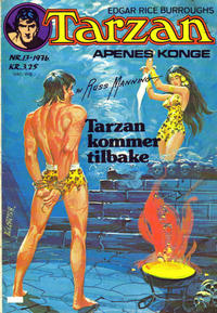 Cover Thumbnail for Tarzan [Jungelserien] (Illustrerte Klassikere / Williams Forlag, 1965 series) #13/1976