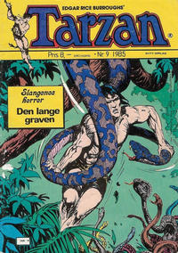 Cover Thumbnail for Tarzan (Atlantic Forlag, 1977 series) #9/1985