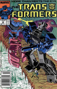 Cover Thumbnail for The Transformers (Marvel, 1984 series) #38 [Newsstand]