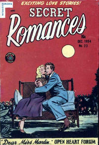 Cover for Secret Romances (Superior, 1951 series) #23