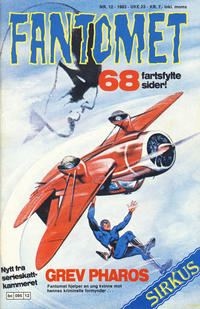 Cover for Fantomet (Semic, 1976 series) #12/1983