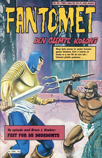 Cover for Fantomet (Semic, 1976 series) #10/1983
