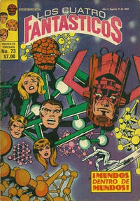 Cover Thumbnail for Los Cuatro Fantásticos (Novedades, 1980 series) #73