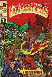 Cover Thumbnail for Los Cuatro Fantásticos (Novedades, 1980 series) #82