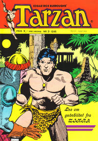 Cover Thumbnail for Tarzan (Atlantic Forlag, 1977 series) #9/1986
